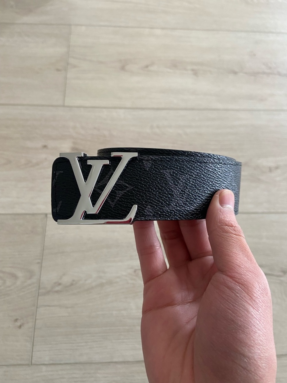 LV Initiales Black/Silver - 30/32 Pant Size
